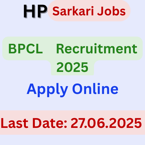 BPCL Recruitment 2025 Junior Executive